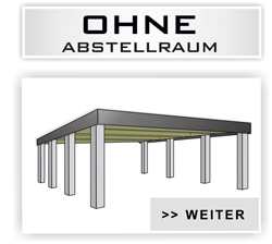 Doppelcarport Typ Massiv ohne Abstellraum