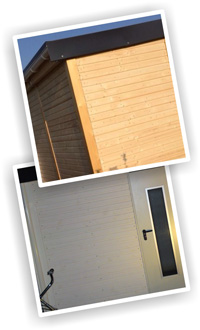 Abstellraum beim Carport Abstellraum beim Carport
