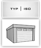 Fertiggaragen Typ ISO