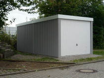 Profilwandgarage