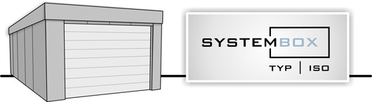 Kalkulator: Systembox Fertiggaragen Typ ISO