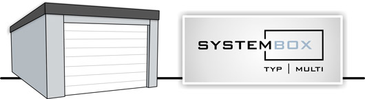 Kalkulator: Systembox Fertiggaragen Typ Multi