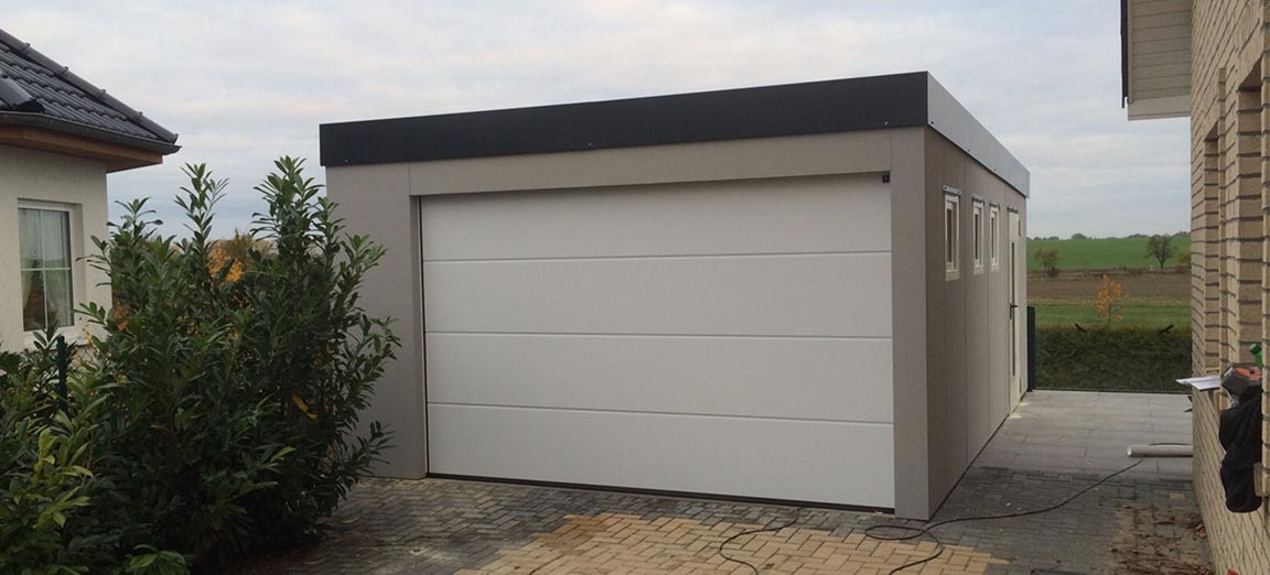 Einzelgarage Multi Sektionaltor
