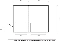 Fertiggarage Grundriss