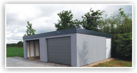 New ISOBOX Fertiggaragen
