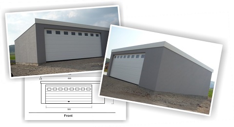 Fertiggarage
