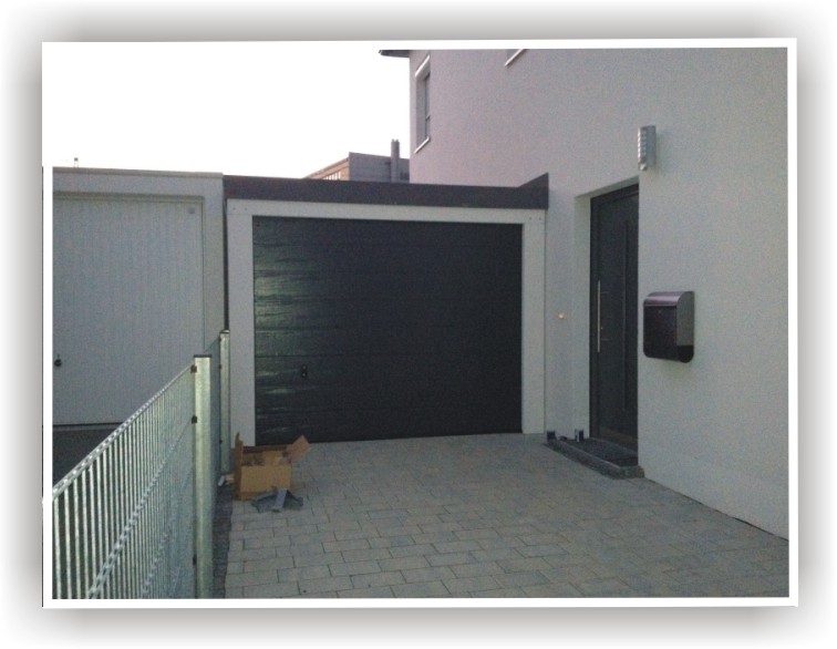 Fertiggarage aus Beton