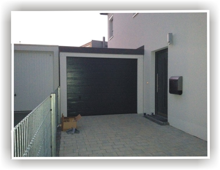 Fertiggarage aus Beton