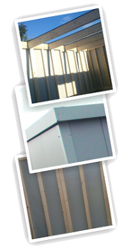 Systembox Garage Typ ISO - Wände
